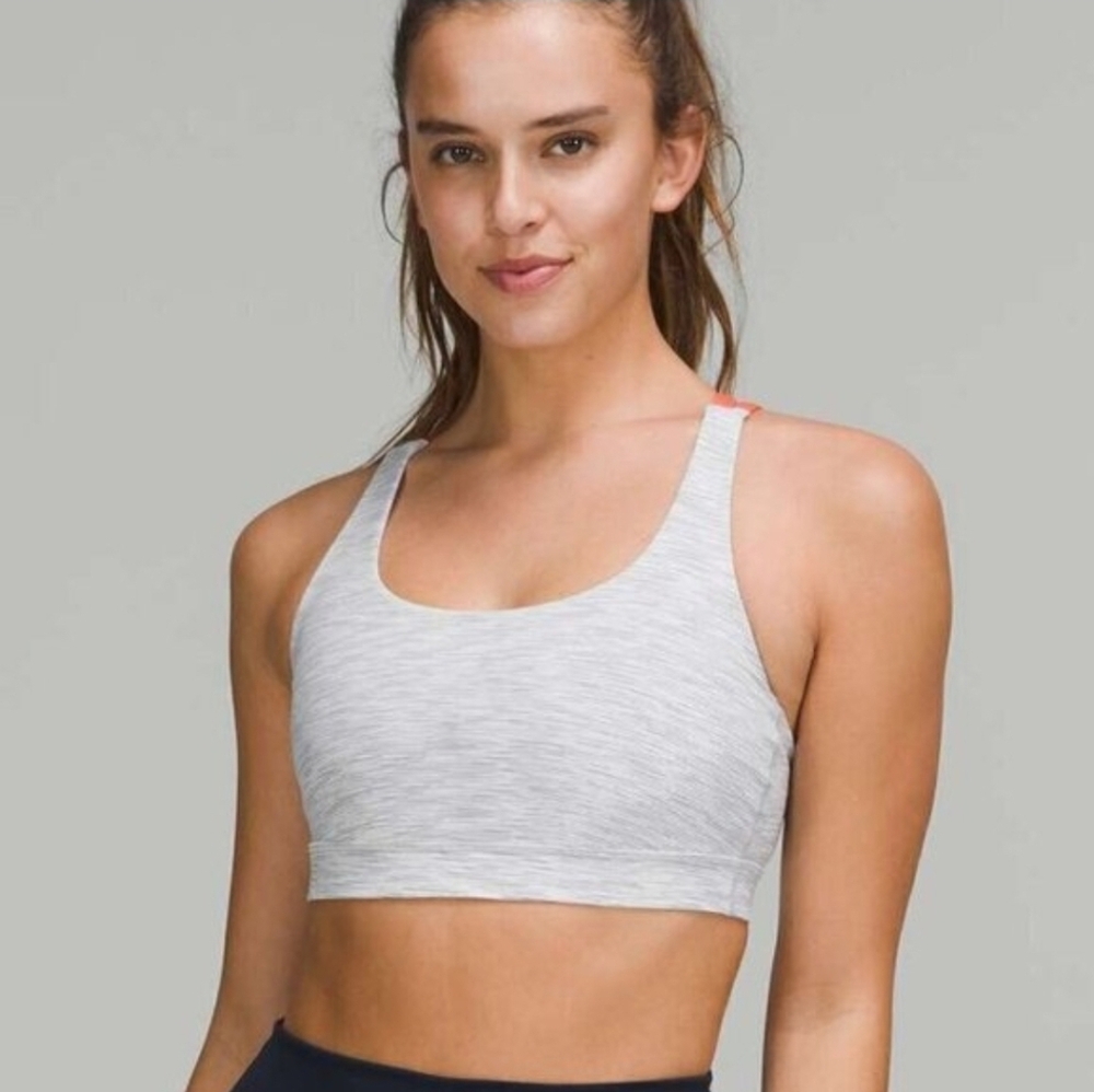 Lululemon Energy Bra Wee Are From Space Nimbus Battleship/Pink Puff Size 2